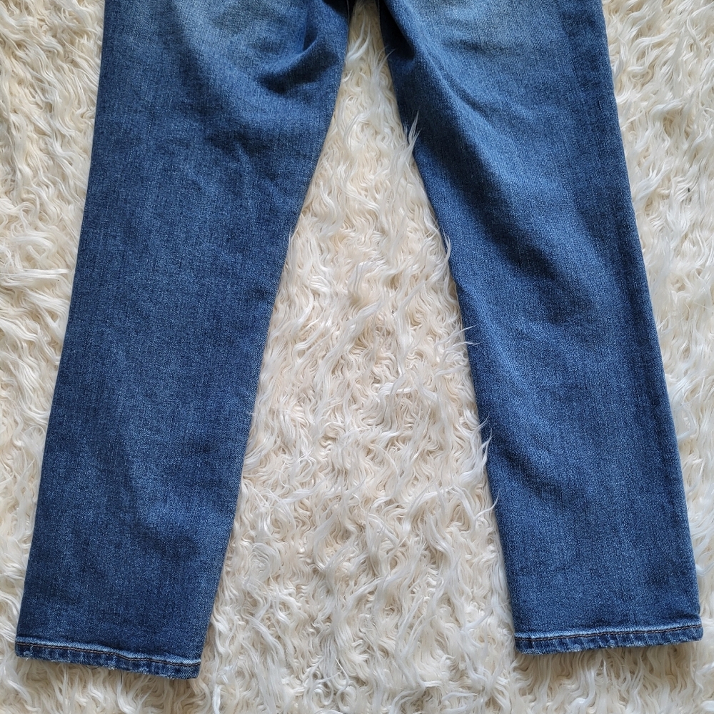 True Religion Womans Ankle Slit Halle Mid Rise Capri Skinny Jeans Size 27 - Picture 9 of 12